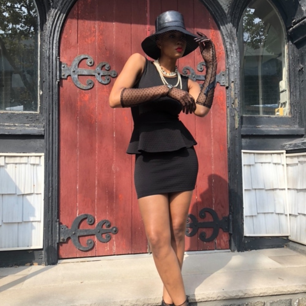 LBD used for photo shoot